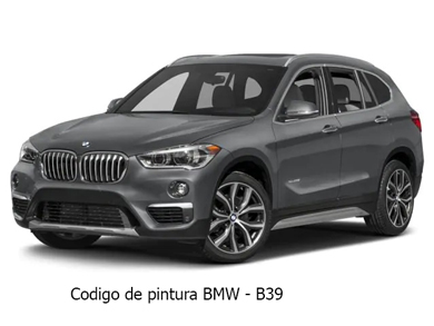 CÓDIGO DE COLOR BMW B39