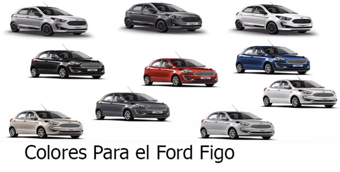 Ford Figo Colores 2020 Y 2019